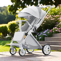 2025 Selene Maison™ High-View Stroller
A refined, lightweight stroller crafted for modern parents. Designed to sit or lie flat, it offers seamless comfort from newborn to toddler. With its two-way push/pull system, premium materials, and effortless foldab