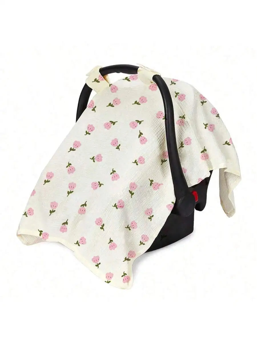 A soft, breathable stroller cover designed to protect your little one with gentle shade and dust-free comfort. Light-blocking yet visible, it offers effortless sun protection for every outing