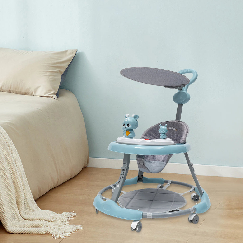 Selene Maison™ Foldable Baby Walker – Height-Adjustable & Safe for 6–18 Months