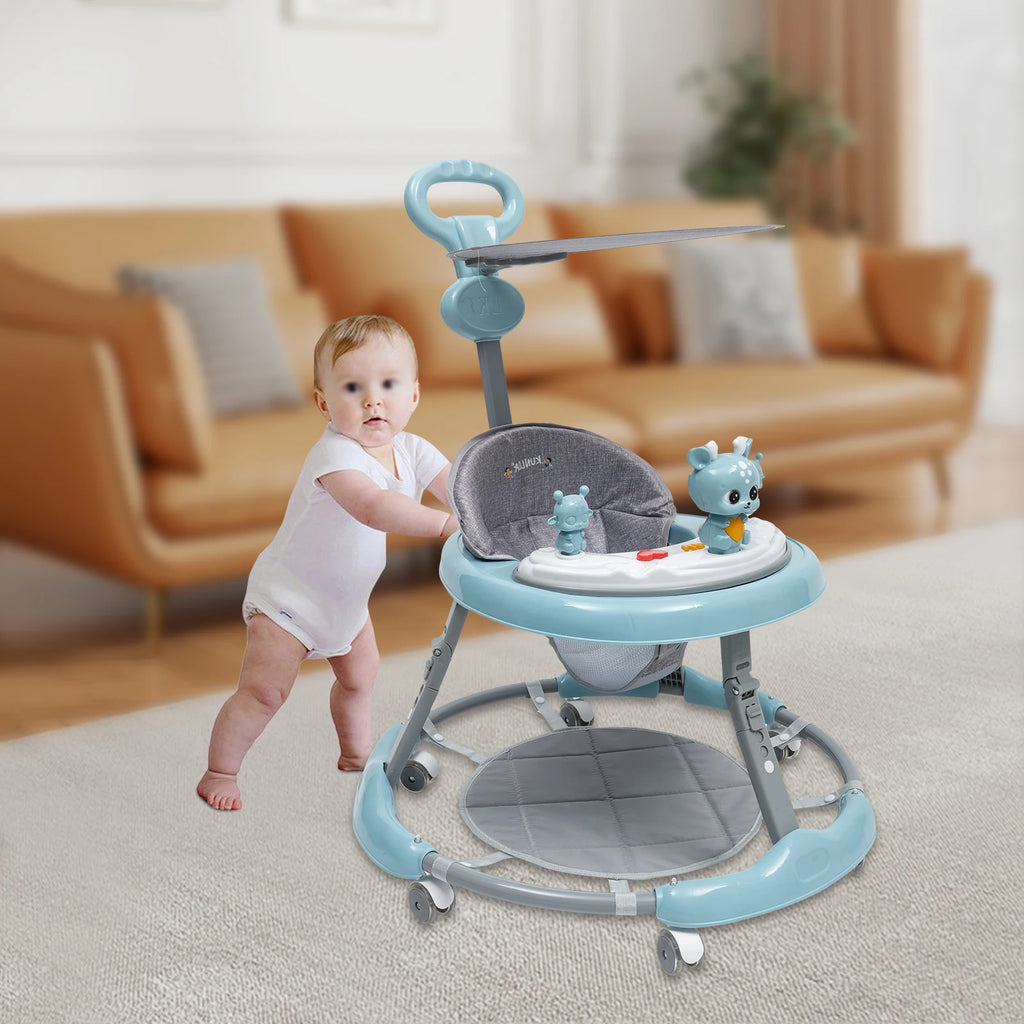 Selene Maison™ Foldable Baby Walker – Height-Adjustable & Safe for 6–18 Months