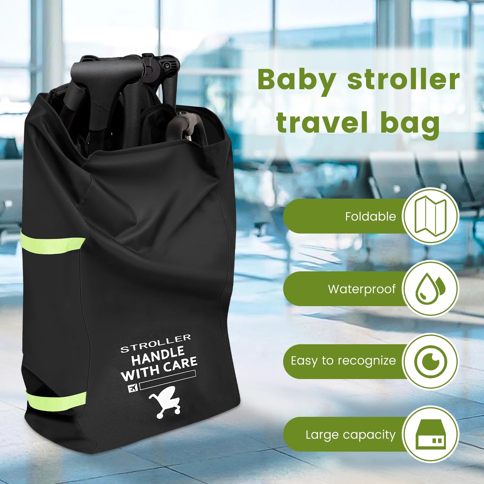Selene Maison™ Stroller Storage Bag – Travel & Protection for Baby Strollers